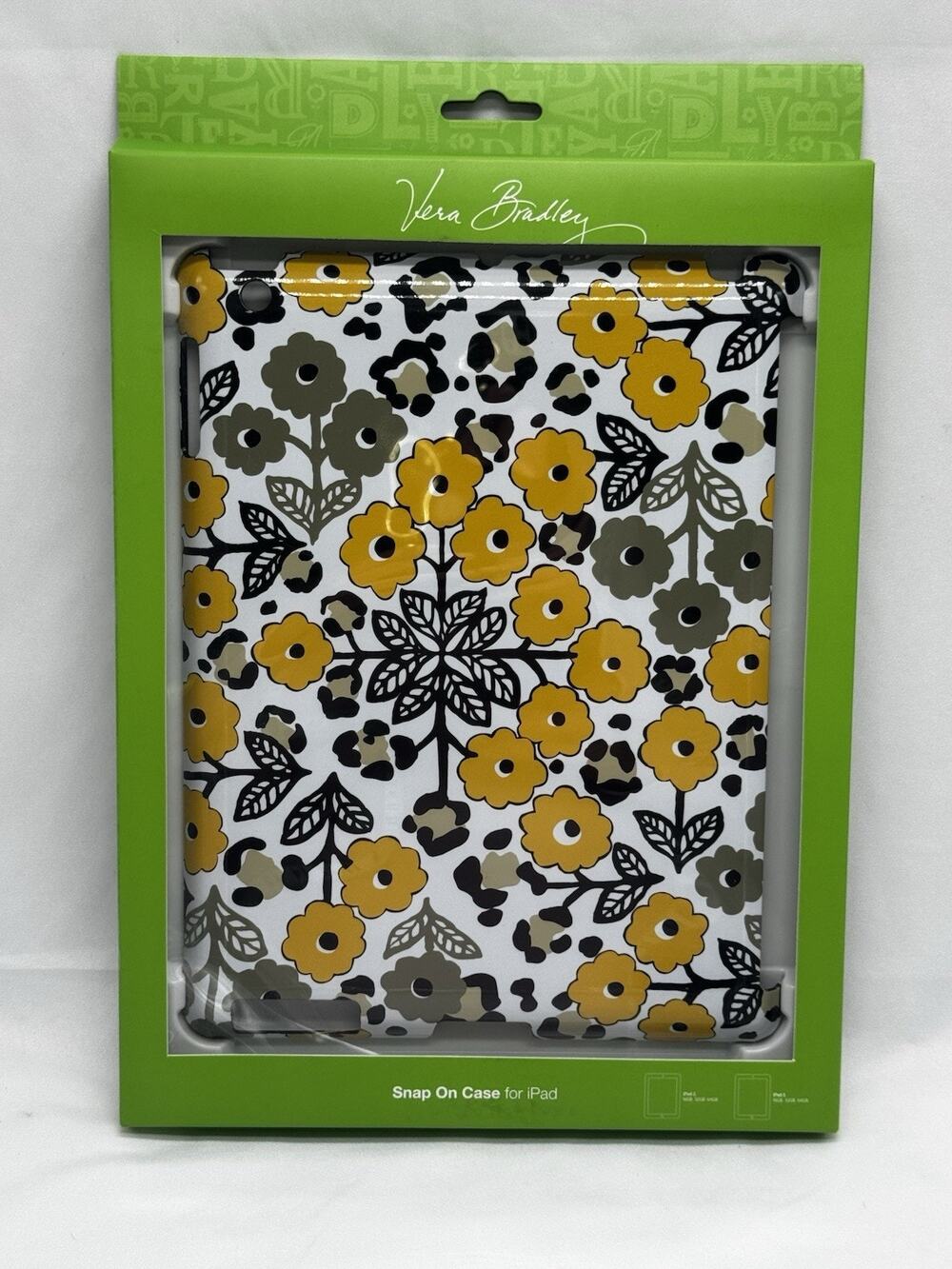 Vera Bradley Snap On Case for iPad 2 & 3~GO WILD ~Original Pkg~NWT $48